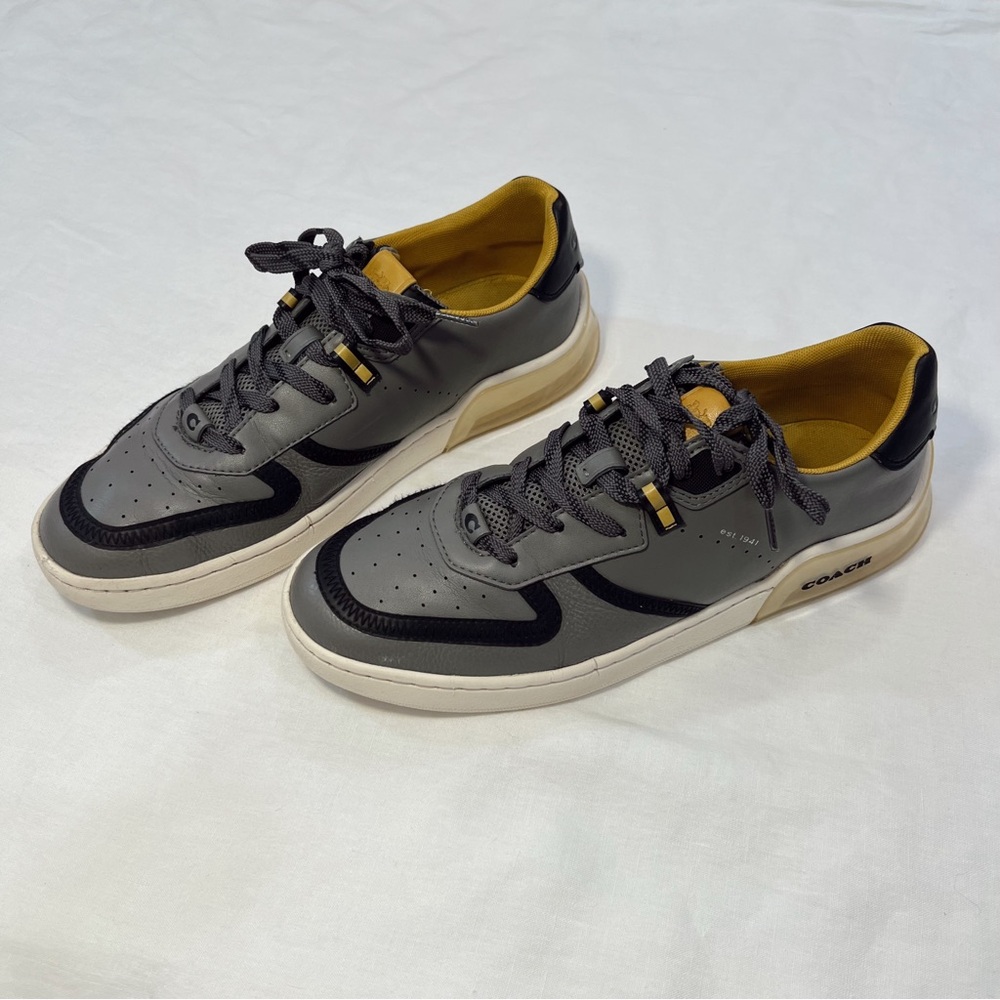 Coach Citysole‎ Court Gray and Black Sneakers - Picture 15 of 16